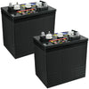 Crown Lead Acid 6 Volt Vehicle Battery, Group Size GC2, 850 CCA for Golf Carts
