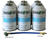 Arctic Air for R1234yf for Automotive Air Conditioning Systems, 6 Cans and Brass Hose, R-1234yf, R1234