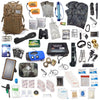 Pre-Packed Emergency Survival Kit/Bug Out Bag for 2 - Over 175 Total Pieces of Disaster Preparedness Supplies for Hurricanes, Floods, Earth Quakes & Other Disasters, Black