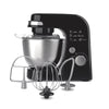 Hamilton Beach 4 Quart Stand Mixer for Kitchen, 7 Speeds, Tilt-Head, Dough Hook, Whisk & Flat Beater, White