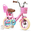 Glerc Maggie 12 inch Kids Girls Bike for Ages 2-4 Years Child, Peach
