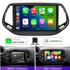Eforcase 2+32G Car Stereo Radio for Jeep Compass 2017-2019, Support Wireless Carplay Android Auto 9" Touch Screen Android 13 Bluetooth GPS Navigation Car Player Radio