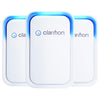 Clarifion (3 Pack) Air Ionizers for Home - Negative Ion Filtration System - New
