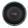 JumpSport 350 Pro Fitness 39" Cardio Workout Indoor Trampoline, Teal/Black