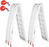 TUFFIOM Aluminum Truck Ramp N/A 7ft Aluminum Folding 1500 lb Maax Load - Silver