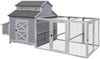 Aivituvin Extra Large Chicken Coop Wooden Hen House for 8-10 Chickens