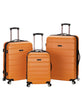 Rockland Luggage Melbourne 3 Piece Hardside Luggage Set, F160