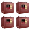 Trojan T-125 240Ah, 6V Deep Cycle Battery - 4 Pack