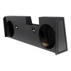 QPower Dual 12" Q Bomb Subwoofer Box for GMC/Chevy 14-16 4-Door Crew Cab Trucks