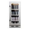 Whynter 15 Inch Beverage Refrigerator Cooler - 80 Can Mini Fridge with Glass Door for Soda Beer, 3 LED Compressor Fridge for Home Office Bar(3.0 cu.ft)