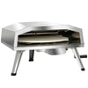 Propane Pizza Oven 16in. Outdoor Gas Pizza Oven Stainless Steel, w/Rotating Pizza Stone