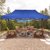 Ainfox 10x20 Heavy Duty Pop up Canopy Tent with Weighted Sandbags,Outdoor Shade Instant Folding Event Gazebo with Wheeled Bags,White