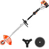 EAYSG 36cc Gas String Trimmer,2-Stroke 3 in 1 Gas Brush Cutter,Weed Eater Gas Powered and Gas Weed Wacke Trimmer for Weeds and Grass