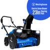 Westinghouse WSnow23 Corded Snow Blower 23 Inch, Dual LED Lights, 1800W Watt Motor, Electric Snow Blower with 25ft Throwing Distance, Plows 800lbs/min, Adjustable Chute