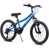 AVASTA 20'' Big Kids Mountain Bike for Age 6 7 8 9 10 11 12 Years Old Boys Girls Teen with Suspension Fork Front & Rear Dual Hand Brakes 6 Speeds Drivetrain, Cyan