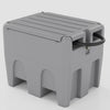 Portable Fuel Tank, 58 Gallon Diesel & Gasoline Transfer Tank With 12V Electric Pump, 10 GPM Flow Rate, 13ft Hose, Auto Fueling Nozzle, Fuel Transfer Tank for Easy Transportation