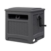 Suncast 225 ft. Smart Trak Free Standing Hideaway Hose Reel, Gray