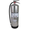 Amerex 240 Water Fire Extinguisher with Wall Bracket and Hose, Stainless Steel Cylinder, 2.5 gal