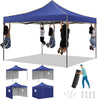 SANOPY 10'x10' Pop up Canopy Tent Anti-UV Waterproof Outdoor Gazebo Instant Party Wedding Backyard Canopy Tent Shade Shelter for Backyard, Patio, Parties,Khaki