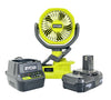 ONE+ 18-Volt Cordless 4 in. Clamp Fan PCF02 Kit with Battery and Charger (Bulk Packaged)