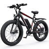 AIRWEST Electric Bike for Adults, Peak 750W Ebikes for Men Women��26" Fat Tire Electric Bicycle with 48V 624Wh Removable Battery��25MPH 60Miles 7 Speed, Front Suspension Electric Mountain Bike