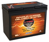 vmax mr96-60 12v 60ah agm deep cycle marine battery for motorguide bulldog 40 freshwater tm foot control 12v, 40lb trolling motor