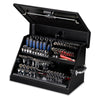 Montezuma 23" x 14" Triangle Toolbox (Steel, Black)