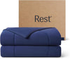 REST? Evercool? Cooling Comforter, Queen, Midnight Blue