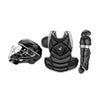 EASTON Jen Schro THE FUNDAMENTAL Catcher's Gear Kit, Medium, Black/Silver