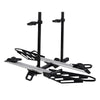 Young Electric Ebike Rack, 200lb Capacity, Alloy Steel Hitch Mount, Fits 5-Inch Fat Tire Bikes, 2-Inch Receiver