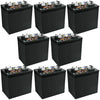 Crown CR-220 Group GC2 6V 220 AH Battery X8