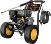 BLUBERY 3600 PSI Gas Pressure Washer, 2.7 GPM, 212CC, High Power Washer with Hose, Soap Tank & 5 Nozzles, Black