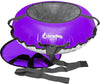Bradley Bradley Snow Tubes: 50-Inch Heavy Duty Inflatable Sledding Tubes with Padded Saucer Sled - Elevate Your Snow Fun! Best Sledding Adventure Tubes for Adults