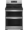 Ge Profile Pb965 30" 6.6 Cu. Ft. Free Standing Electric Double Oven Convection Range -