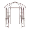 Gymax Birdcage Shape Garden Arbor Pergola Climbing Plants Stand Rack for Wedding Party