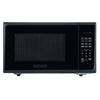 1.1 cu ft 1000W Microwave Oven - Stainless Steel Black: Countertop, Child Lock, 6 One-Touch Settings