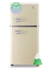 Krib B Compact Refrigerator 3.5 Cu.ft, Mini Fridge with Freezer, Modern Fridge with Dual Door, 7 Grade Temperature Adjustment, Silver