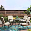 Mainstays Belden Park 5-piece Outdoor Patio Dining Set - Red
