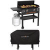 Blackstone Original 2-Burner 28" Propane Omnivore Griddle with Hard Cover