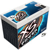 Supplemental Car Audio Power 12 Volt AGM Battery with5000 Amps & 110 Amp Hours & 237 Minutes of Reserve Capacity