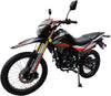 RPS Hawk DLX 250 cc EFI Fuel Injection Enduro Dirtbike gas Bike Hawk EFI Deluxe Gas Motorcycle - Choose your color