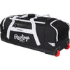 Rawlings Yadi2 Wheeled Equipment Bag | Catchers Gear & Equipment | Black