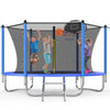 HEVAOTRY Trampoline for Kid Adult 10FT Outdoor Trampoline with Safety Enclosure Net ladder