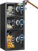 karbeen 7.0 Cu ft Large Safe Box Fireproof Waterproof, Digital KeypadHome Safe with Deposit Slot & Dual Alarm System, Money Safe With Mute Function and LED Light, Security Box for Money Valuables