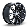 RTX Black Widow 18x8 5x115 ET42 CB70.3 Black Machined Wheel
