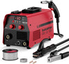 ARCCAPTAIN 3 in 1 MIG Welder Machine, Synergetic 130A Flux Core Wire Feed Welder 110V, MMA/ MIG/ Lift TIG, Portable Welding Machine