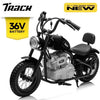 Track 7 36V Electric Dirt Bike for Kids, 350W Ride on Motorcycle with Twist Grip Throttle, Hand-Operated Brakes, Key Start, Off-Road Motocross Speed Up to 15 mph, Age 8+, White
