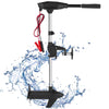 Electric Trolling Motor with 55 Lbs Thrust 8 Speeds, Boat Fishing Motor with Telescoping Handle, LED Battery Indicator for Kayak Fishing Boat Freshwater Use