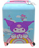 Kuromi 18" Hard Sided Luggage w/4 Spinner Wheels