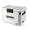 ToughBuilt StackTech Compact Cooler, Stackable 16 Quart Hard Shell Ice Chest, White